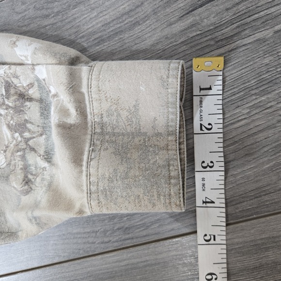 Bit Bridle Shirt Mens M Medium Tan Hunting Long Sleeve Button Outfitters - Picture 11 of 14